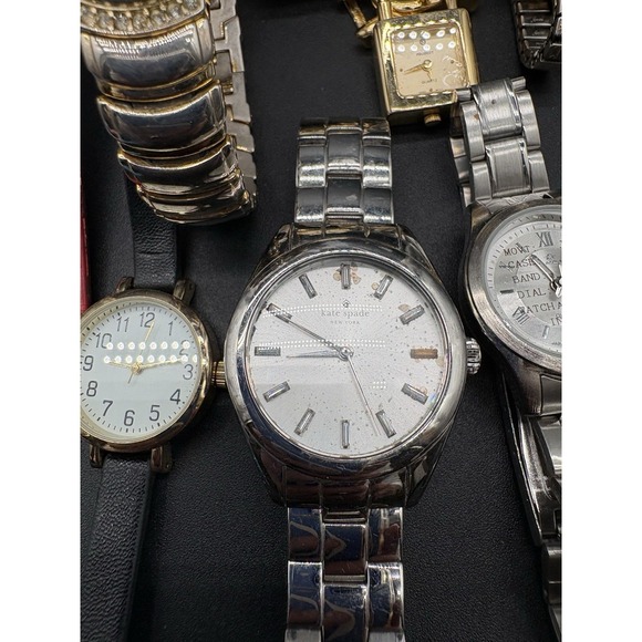 37 Vintage Watch Lot - Kate Spade, Geneva, Nelsonic - 3lb 8oz‎ Parts/Repair